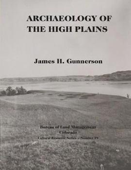 Paperback Archaeology of the High Plains Book