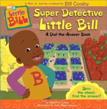 Hardcover Super Detective Little Bill: A Dial-The-Answer Book