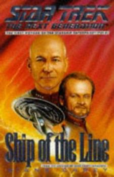 Hardcover Ship of the Line: The First Voyage of the Enterprise 17017-E1 Book