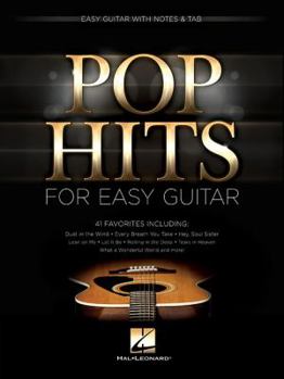 Paperback Pop Hits for Easy Guitar Book