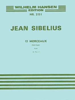 Paperback 13 Pieces Op. 76, No.2 - Etude: Piano Book