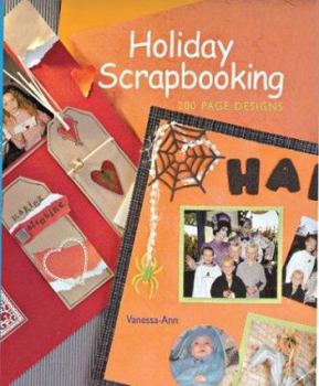 Hardcover Holiday Scrapbooking: 200 Page Designs Book