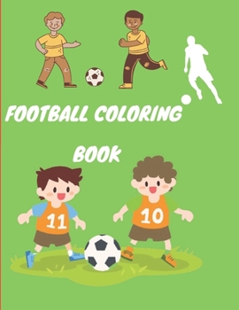 Paperback Football Coloring Book - English Version Book