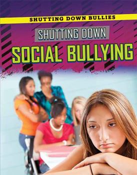 Paperback Shutting Down Social Bullying Book