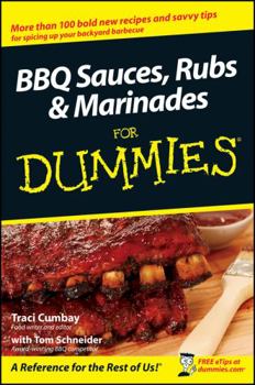 Paperback BBQ Sauces, Rubs and Marinades For Dummies Book