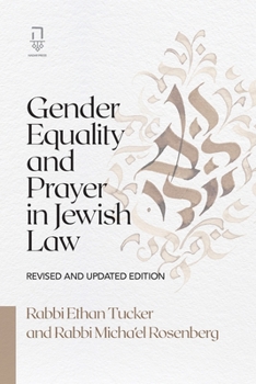 Paperback Gender Equality and Prayer in Jewish Law Book
