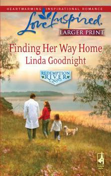 Mass Market Paperback Finding Her Way Home: Redemption River [Large Print] Book