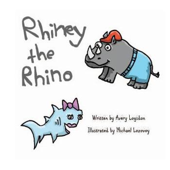 Paperback Rhiney the Rhino Book