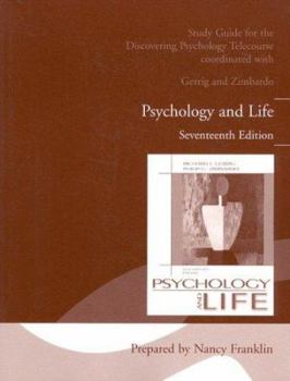 Paperback Study Guide for the Discovering Psychology Telecourse Coordinated with Gerrig and Zimbardo: Psychology and Life Book