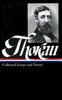 Hardcover Henry David Thoreau: Collected Essays and Poems (Loa #124) Book