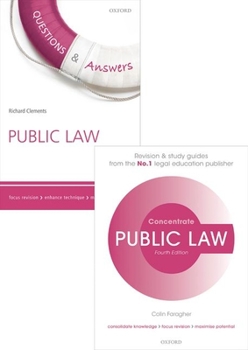 Paperback Public Law Revision Pack 2015 Book