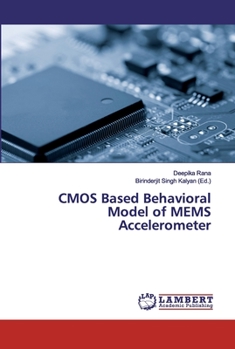 Paperback CMOS Based Behavioral Model of MEMS Accelerometer Book