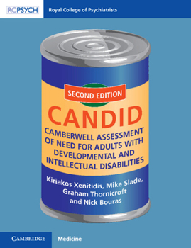 Paperback Camberwell Assessment of Need for Adults with Developmental and Intellectual Disabilities: Candid Book