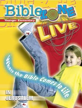 Hardcover Biblezone Live! Younger Elementary Teacher Book in Jerusalem: Includes CD Book
