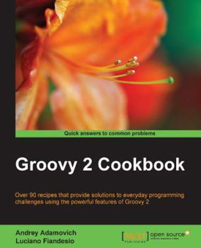 Paperback Groovy 2 Cookbook Book
