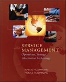 Hardcover Service Management: Operations, Strategy, Information Technology W/Student CD Book