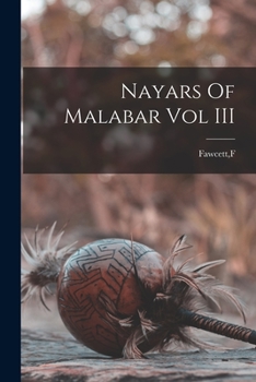 Paperback Nayars Of Malabar Vol III Book