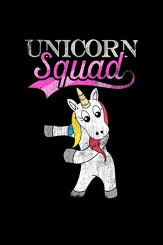 Unicorn Squad: College Ruled Lined Writing Notebook Journal, 6x9, 120 Pages