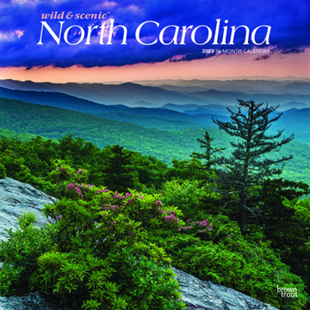 Calendar North Carolina Wild & Scenic 2023 Square Book