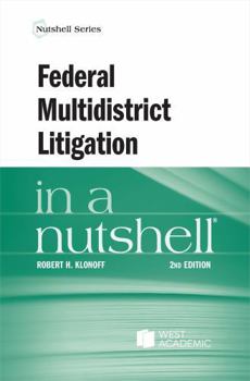 Paperback Federal Multidistrict Litigation in a Nutshell Book