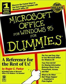 Paperback Microsoft Office for Windows 95 for Dummies Book