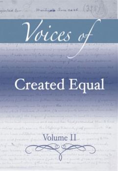 Paperback Voices of Created Equal, Volume II Book