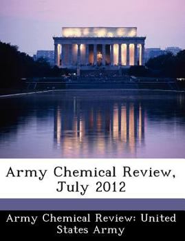 Paperback Army Chemical Review, July 2012 Book