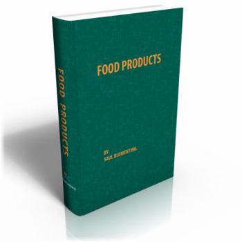 Hardcover Food Products Book