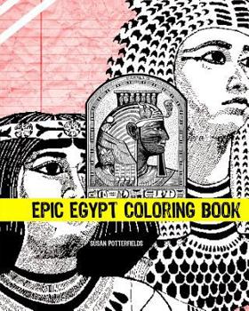 Paperback Epic Egypt Coloring Book