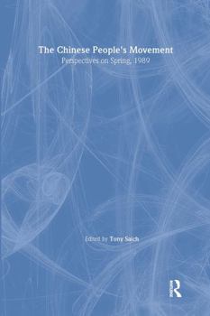 Paperback The Chinese People's Movement: Perspectives on Spring, 1989 Book