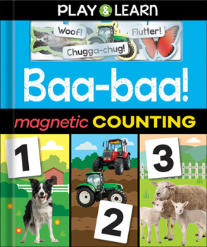 Board book Baa-Baa! Magnetic Counting Book