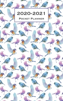 2020-2021 Pocket Planner: Bird Gift for Women | Never Forget An Appointment or Important Date Again! This Beautiful 24-Month Calendar Book With 2-Page Monthly Spreads Will Help You Stay Organized.