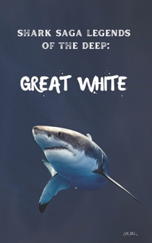 Paperback Shark Saga Legends of the Deep: Great White Book