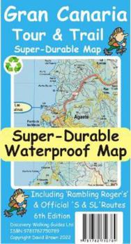 Map Gran Canaria Tour and Trail Super-Durable Map (6th ed) Book