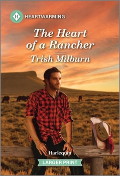 Mass Market Paperback The Heart of a Rancher: A Clean and Uplifting Romance [Large Print] Book