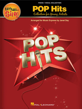 Paperback Let's All Sing Pop Hits: Collection for Young Voices Book