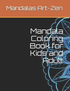 Paperback Mandala Coloring Book for Kids and Adult Book