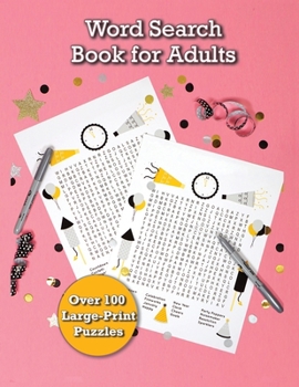 Paperback Word Search for Adults: Large-Print Puzzles, Exercise Your Brain, Large Print Word Search Books, Word Puzzles for Adults Book