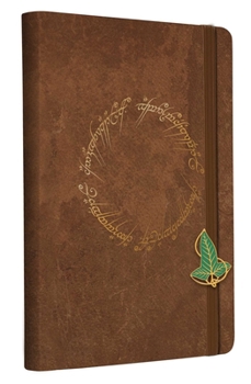 Hardcover Lord of the Rings: One Ring Journal with Charm Book