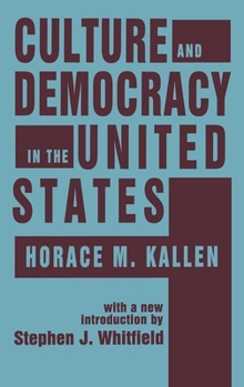Paperback Culture and Democracy in the United States Book