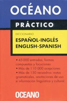 Paperback Oceano Practico Diccionario: Espanol-Ingles/English-Spanish [Spanish] Book