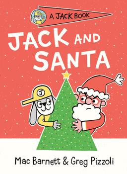 Hardcover Jack and Santa Book
