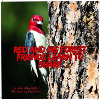 Paperback Red and His Forest Friends Learn to Share Book