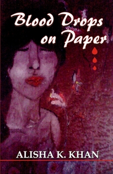 Paperback Blood Drops on Paper Book