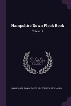 Paperback Hampshire Down Flock Book; Volume 19 Book