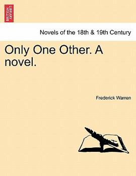 Paperback Only One Other. a Novel. Book