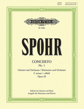 Paperback Clarinet Concerto No. 1 in C Minor Op. 26 (Edition for Clarinet and Piano): It/Ger Book