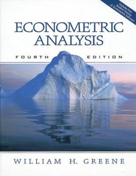 Hardcover Econometric Analysis [With CDROM] Book