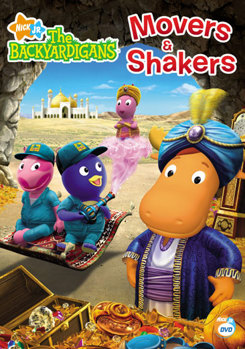 DVD The Backyardigans: Movers & Shakers Book