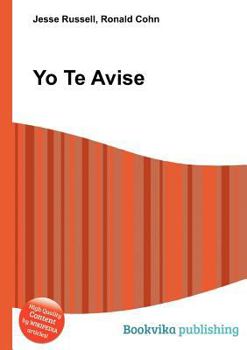 Paperback Yo Te Avise Book